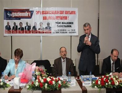 Gaziemir'de Chp'li Adaylardan Demokrasi Dersi