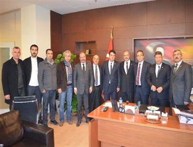 Vekil ve Başkanlardan Söke Belediye Başkanı Necdet Özekmekçi’ye Ziyaret