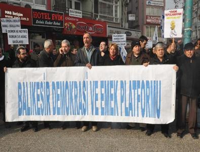 Balıkesir'de Stk Eylemi
