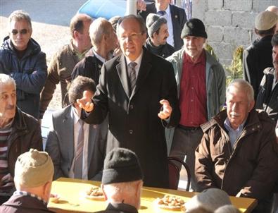 Burma, Karakavuk ve Aşağı Aksu Köylerini Ziyaret Etti