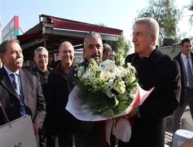 Taksicilerden Başkan Durak’a