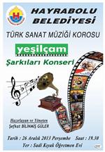 HASAN İRTEM - Hayrabolu Belediyesi Tsm Korosundan  'Yeşilçam Şarkıları ' Konseri