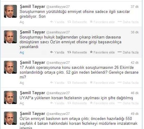 Şamil Tayyar'dan bomba Zekeriya Öz iddiası