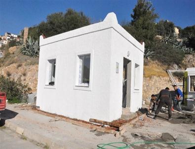 Bodrum’da Tip Hizmet Binalarının Yapımı Sürüyor