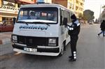 Nazilli'de Şehir İçi Minibüsleri Denetledi