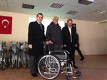 Yozgatlı Gurbetçilerden Engelli Vatandaşlara Tekerlekli Sandalye Yardımı