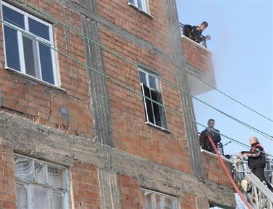 Bismil'de Korkutan Yangın