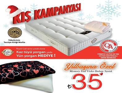 Brn Yataklarından Yılbaşına Özel Kampanya