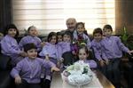 Minik Öğrencilerden Belediye Başkanı Polat'a Teşekkür Ziyareti