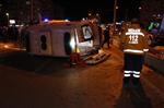 Yaralı Taşıyan Ambulans Kaza Yaptı Açıklaması