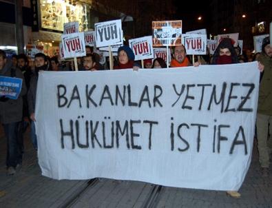 Eskişehir’de Protesto Gösterisi
