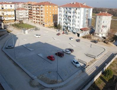 Adliye Sarayı’na Misafir Otoparkı Yapıldı