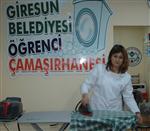 KERIM AKSU - Giresun'da Üniversite Öğrencilerine Ücretsiz Çamaşırhane