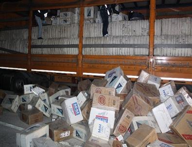 Osmaniye'de Kaçak Sigara Operasyonu