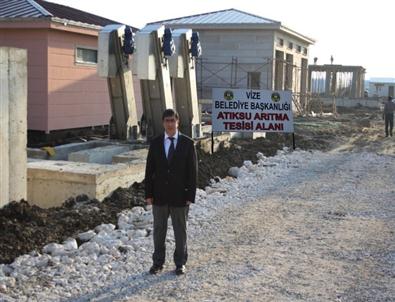 Vize Belediyesi Arıtma Tesisinin Yapımında Sona Gelindi