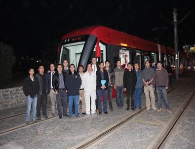 Çin'den Alınan Tramvayın Test Sürüşleri Devam Ediyor