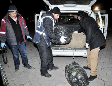 Filmleri Aratmayan Kovalamacada 50 Kilo Esrar Ele Geçirildi