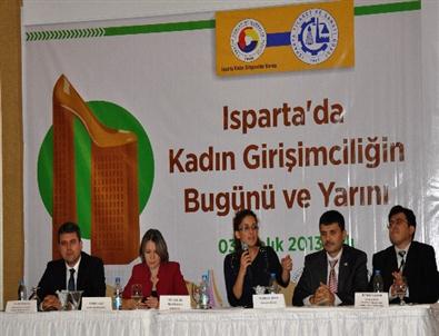 İsparta'da Kadın Girişimciliği Çalıştayı Düzenlendi