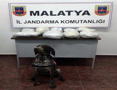 Malatya'da 6 Kilo Esrar Ele Geçirildi