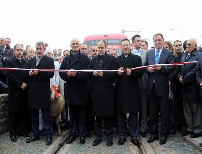 Bakan Kılıç'ın İlk Açılışı ‘tramvay’