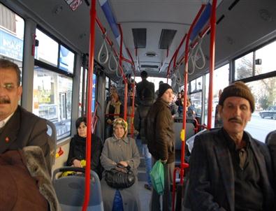 Karaman’da 65 Yaş Üzeri Vatandaşlar Otobüslere Ücretsiz Binecek
