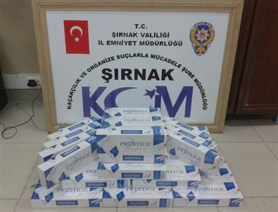 Şırnak'Ta 6 Bin 470 Paket Kaçak Sigara Ele Geçirildi