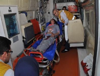 8 Aylık Çocuğunu ve Karısını Hastanelik Edip Kaçtı