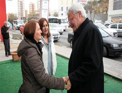 Başkan Tanık Çayyolu Esnafını Ziyaret Etti