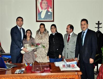 Engelli Çocuklardan Erzincan Valiliği’ne Ziyaret