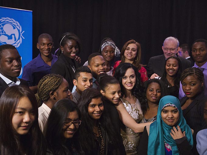 Katy Perry iyi niyet elçisi oldu