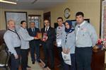 HALIS ARSLAN - İzcilerden Vali Coş'a Ziyaret