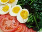 Yumurtayı sebze ve meyveyle tüketin