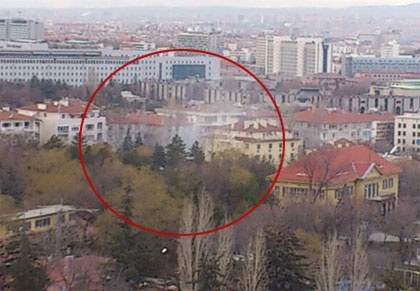 ABD Büyükelçiliği'nde patlama