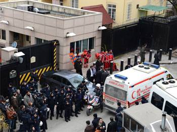 ABD elçiliğindeki patlamaya tanık olan muhabir konuştu