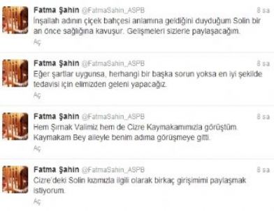 Cizreli Solin İçin Bakan Şahin Devreye Girdi