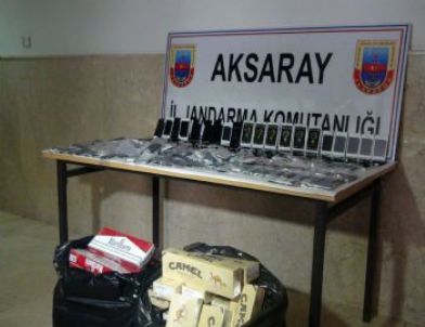 Aksaray'da Jandarmadan Kaçakçılara Darbe