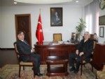 FIKRET GÜVEN - Eski Düzce Valisi Güven’den, Vali Yılmaz’a Ziyaret