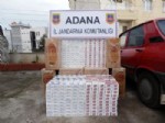 Adana'da 9 Bin 500 Paket Kaçak Sigara Ele Geçirildi
