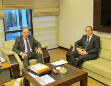 Rektör Alkan’dan Kyk Genel Müdürü Albayrak’a Ziyaret