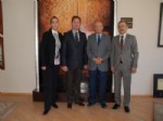 BAŞKANı KAMIL UĞURLU - Karaman'a Gelen Rus Yatırımcılardan, Başkan Uğurlu'ya Ziyaret