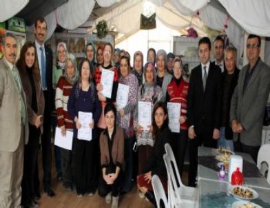 Maharetli Ellere Sertifikaları Verildi