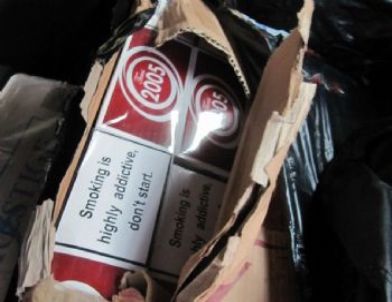 Osmaniye'de Kaçak Sigara Operasyonu