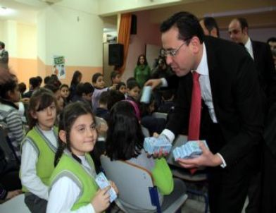 Nevşehir’de Okullarda Süt Dağıtımına Başlandı