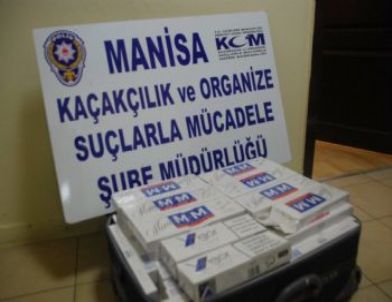 Turgutlu'da Esrar ve Kaçak Sigara Operasyonu