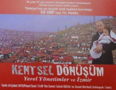 Ege-koop’tan Kentsel Dönüşüm Paneli