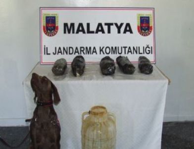 Trende Esrar Ele Geçirildi