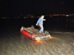 Freni Boşalan Otomobil Sapanca Gölüne Düştü