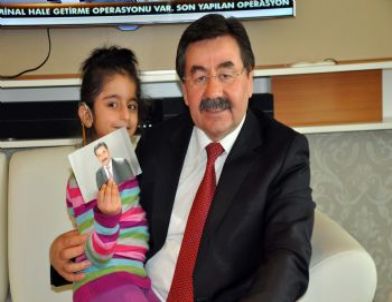 Engelli Çocuğun Başkan Odabaşı'nı Ziyareti Duygulandırdı