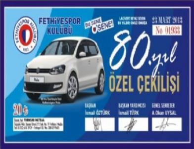 Fethiyespor Piyango Biletleri Satışa Çıktı