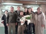 Emekli Resim Öğretmeni Gülten Kürklü Kuşadası’nda Sergi Açtı